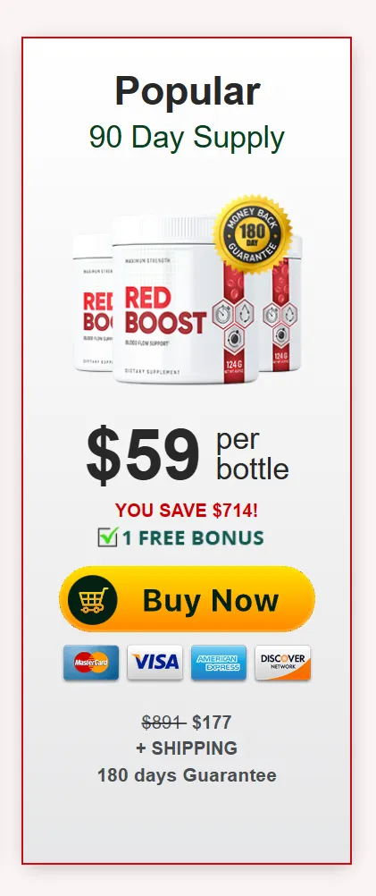 Red Boost - 3 Bottle Pack