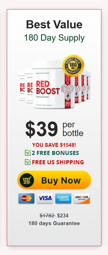 Red Boost - 6 Bottle Pack